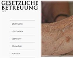 Webdesign und WordPress als CMS für eine informative Website über die rechtliche Betreuung