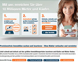 Suchmaschinenoptimierung für ein makler- und provisionsfreies Immobilienportal / Immobilienvermarkter