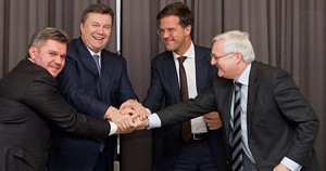 Janukowytsch, Rutte, Schiefergas.