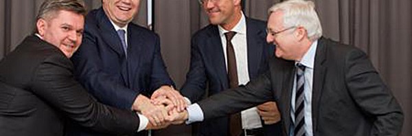 Janukowytsch, Rutte, Schiefergas.