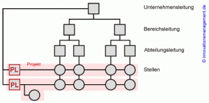 Matrix Projektorganisation. Organisatorische Einbindung von SEO in das Unternehmen