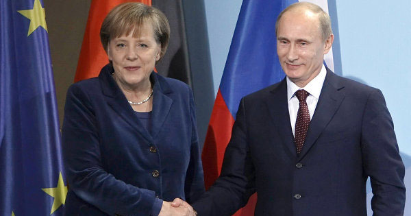 Merkel und Putin