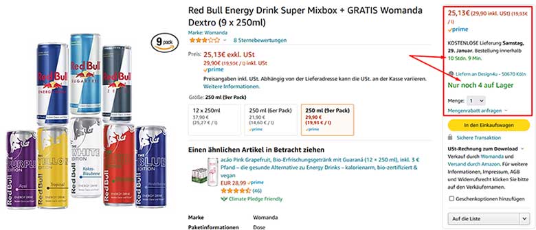 "Nudge" bei Amazon