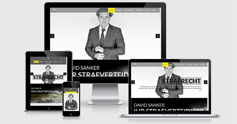 Sanker-Office. Responsive Webdesign