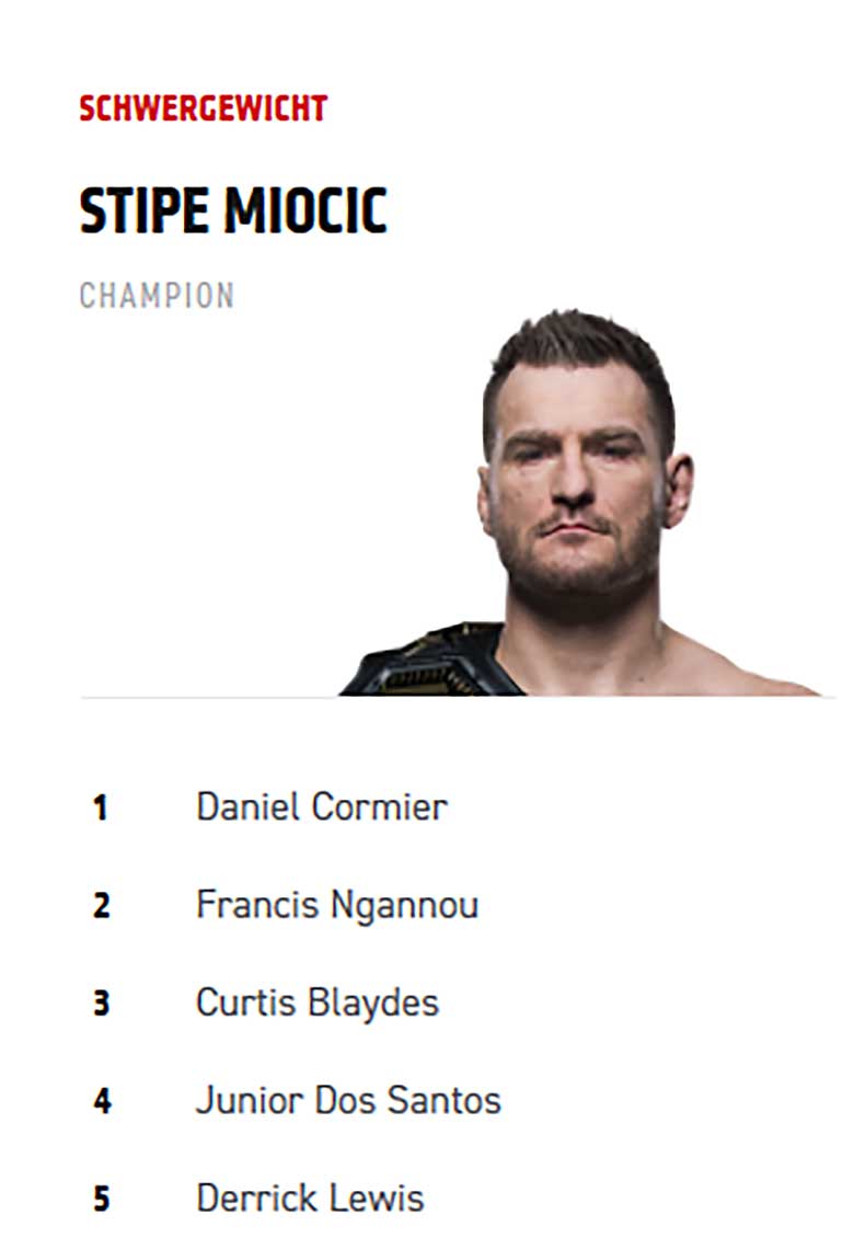 Stipe Miocic