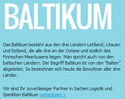 Webdesign und SEO für eine Kölner Spedition mit strategischer Ausrichtung ins Baltikum