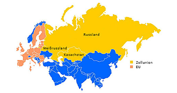 Zollunion zwischen Russland, Kasachstan und Weißrussland